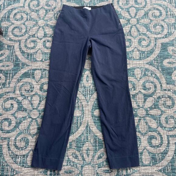 EVERLANE Women's Navy Blue Slim Leg Pants‎ - Size 2 - Picture 3 of 9